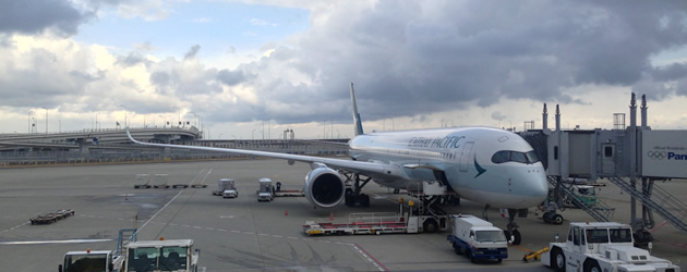 キャセイパシフィック航空 A350 ビジネスクラス搭乗記 Cx567 大阪 関西 香港 シート 機内食 食事 体験した口コミ 評判 デジコンシェル
