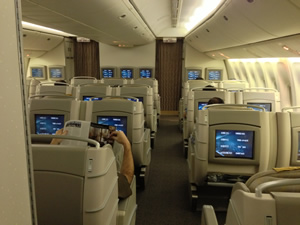 アシアナ航空 ビジネスクラス搭乗記 ソウル-バンコク 画像