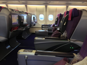 タイ航空 ビジネスクラス搭乗記 バンコク-台北 画像