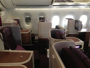 タイ航空 A350 ビジネスクラス搭乗記 バンコク-プーケット 画像